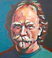 Painting: Max by Austin artist Robert Hurst